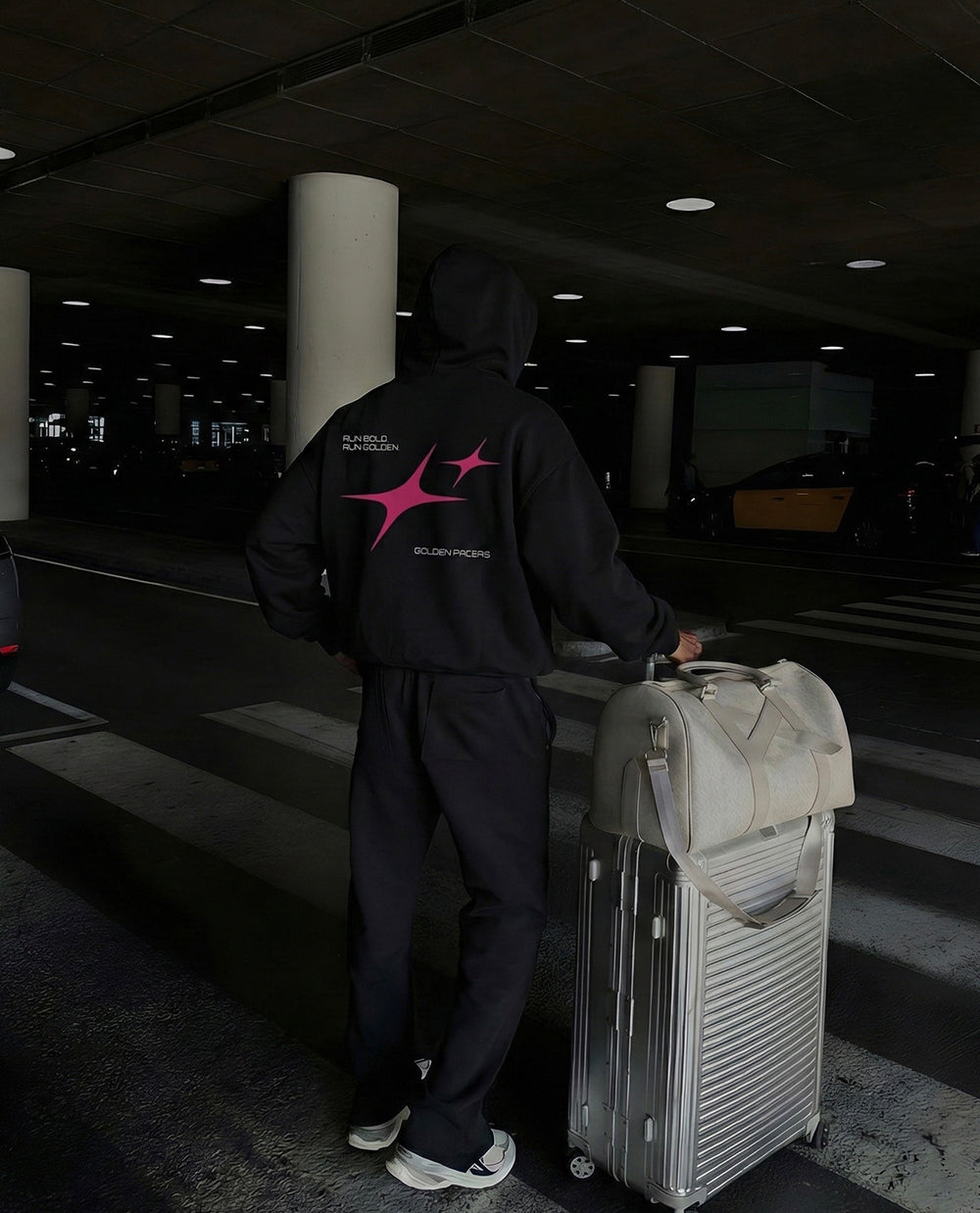 Black Tempo Hoodie