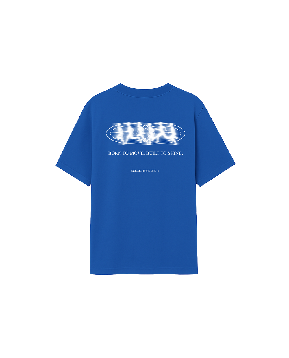 Blue Track Tee