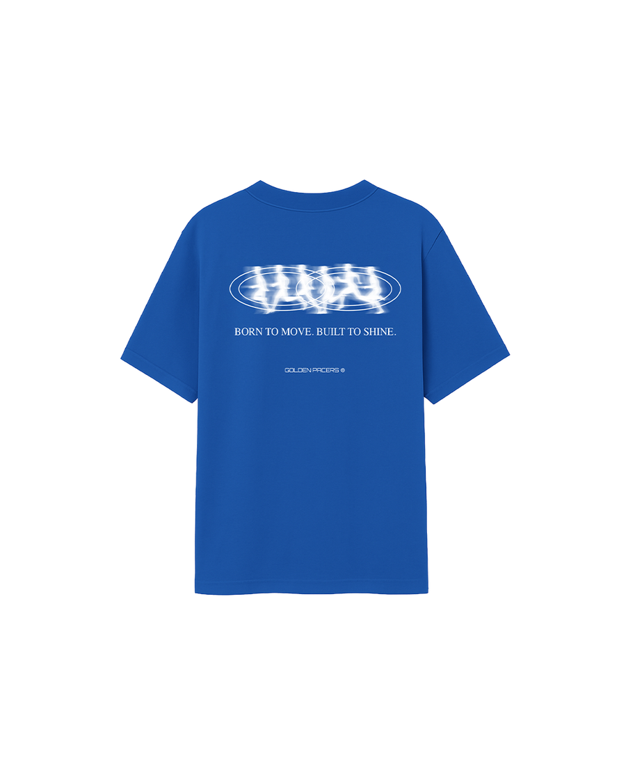 Blue Track Tee