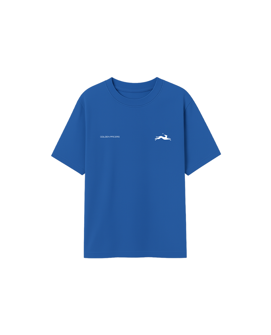Blue Track Tee