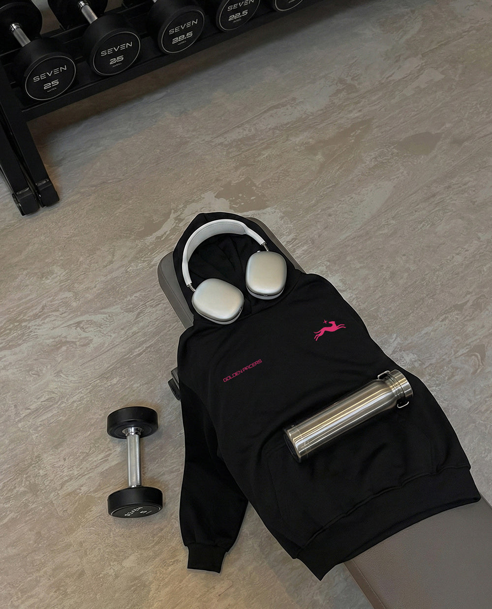 Black Tempo Hoodie