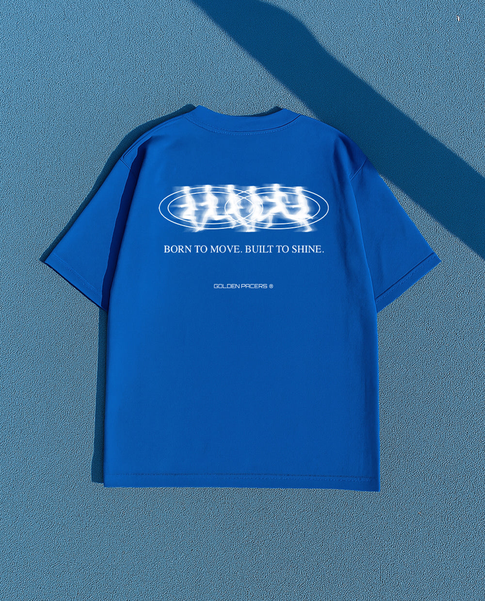 Blue Track Tee