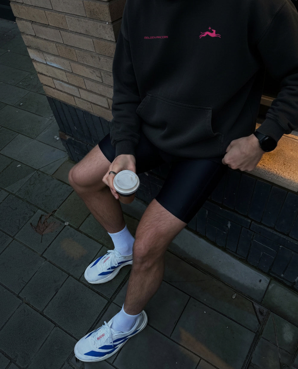 Black Tempo Hoodie