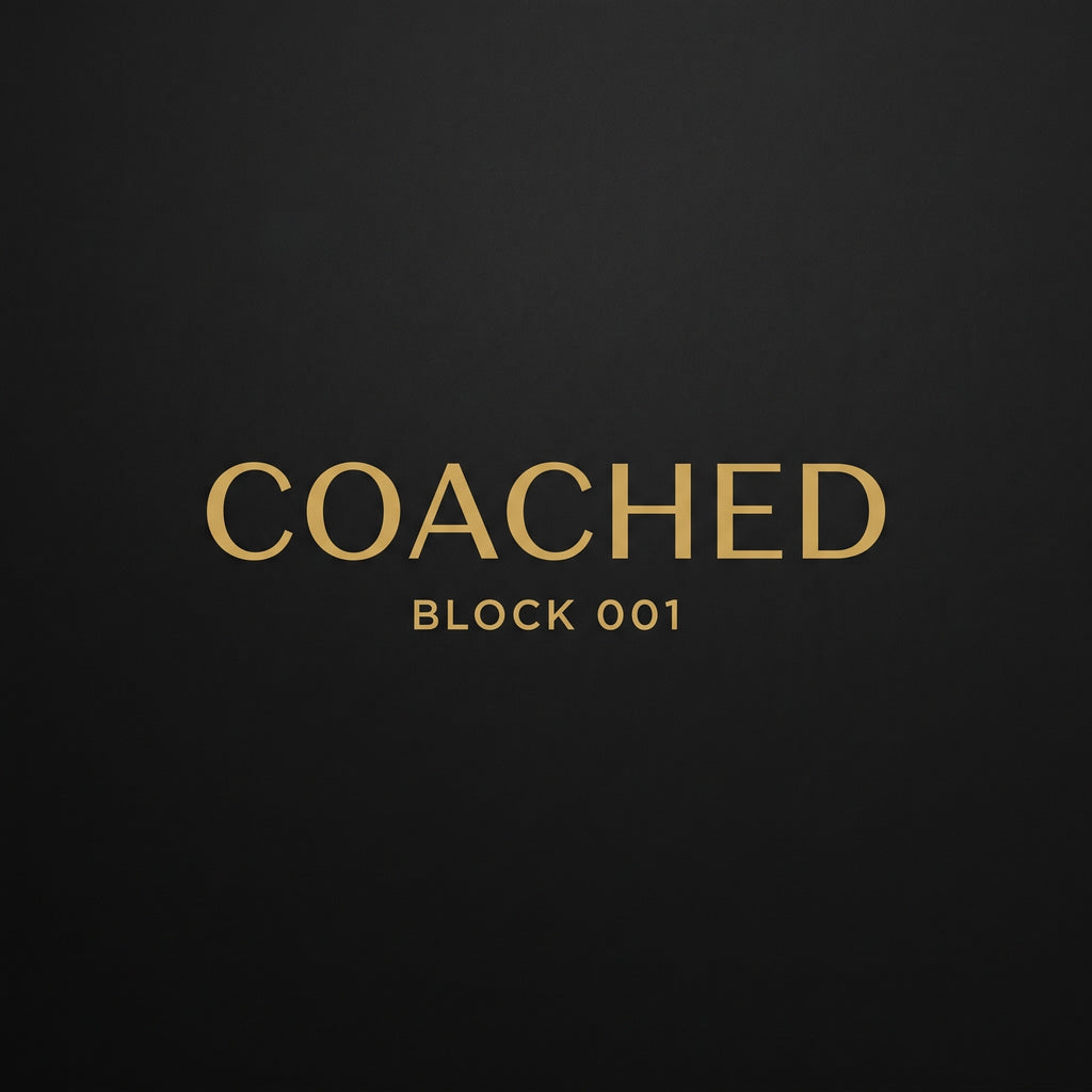 Coached. Block 001.